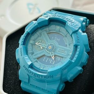 Baby-G watch beautiful turquoise color with new battery